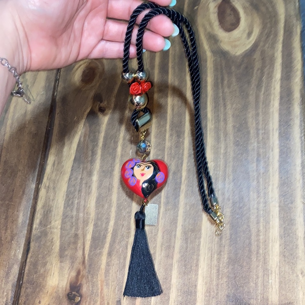 Beautiful handmade necklace made in Mexico